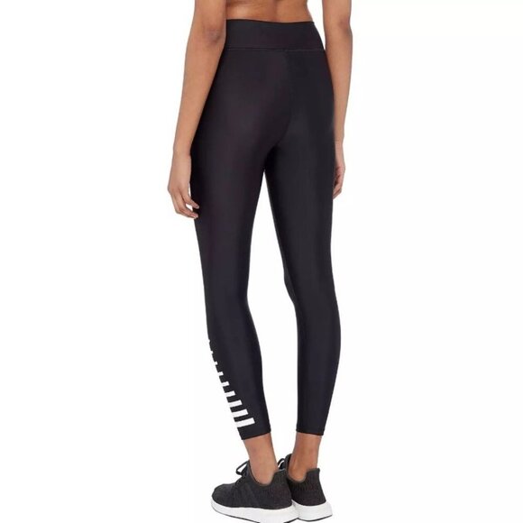 PE Nation black Strike Zone striped ankle leggings size M - Picture 4 of 13